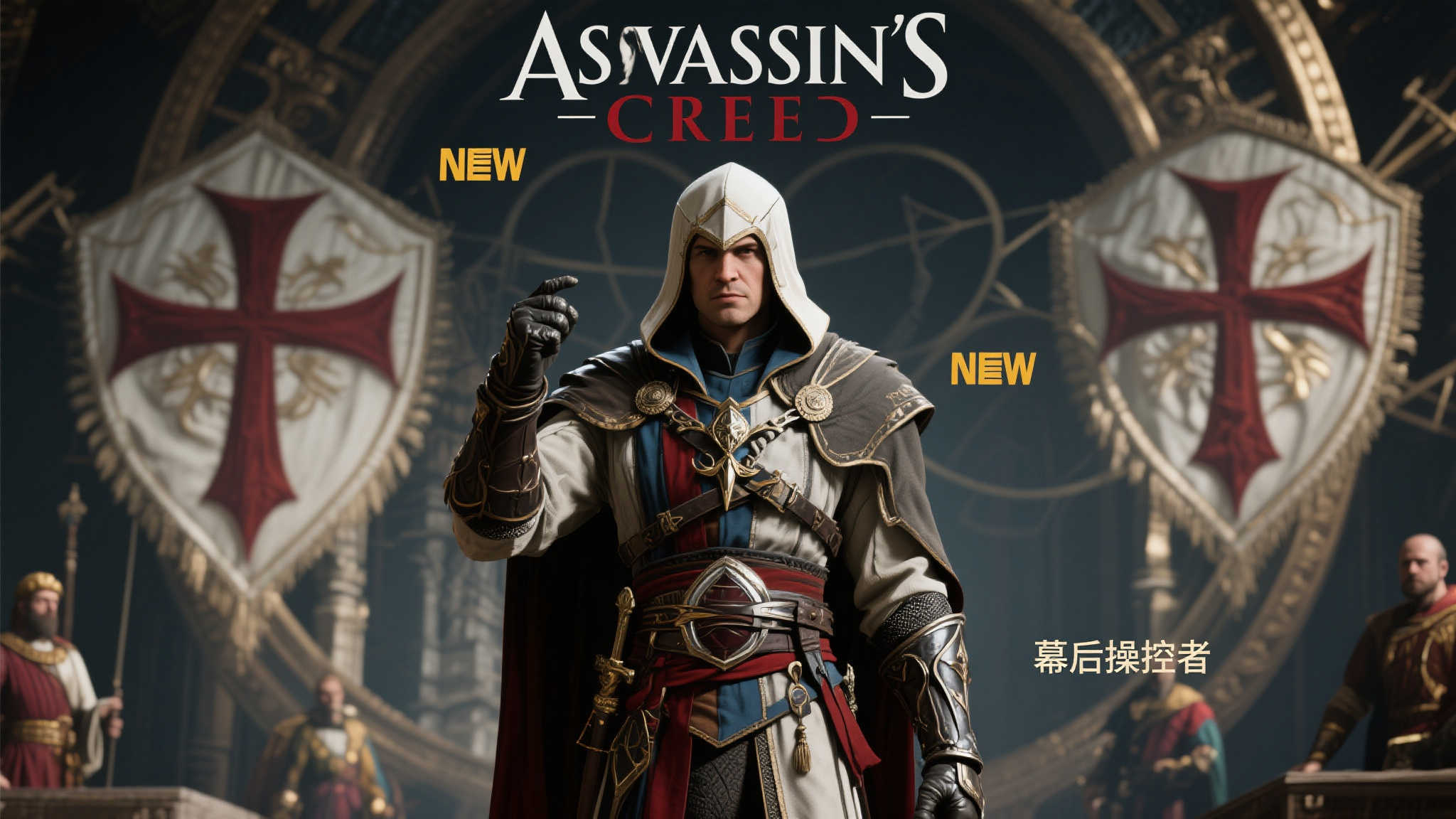 《刺客信条》调侃新教皇:难道又是“圣殿骑士”的阴谋?! 从虚拟到现实: 圣殿骑士为何如此深入人心