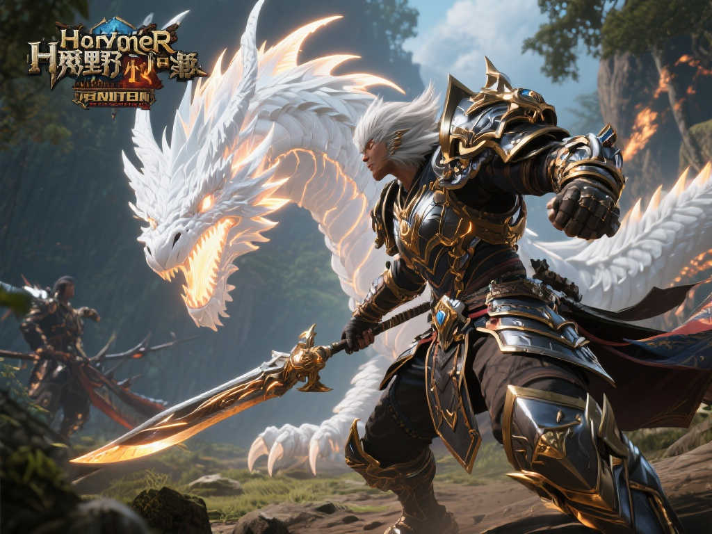 《怪猎荒野》4月4日重磅更新！“白炽龙”上位装备炫酷登场！