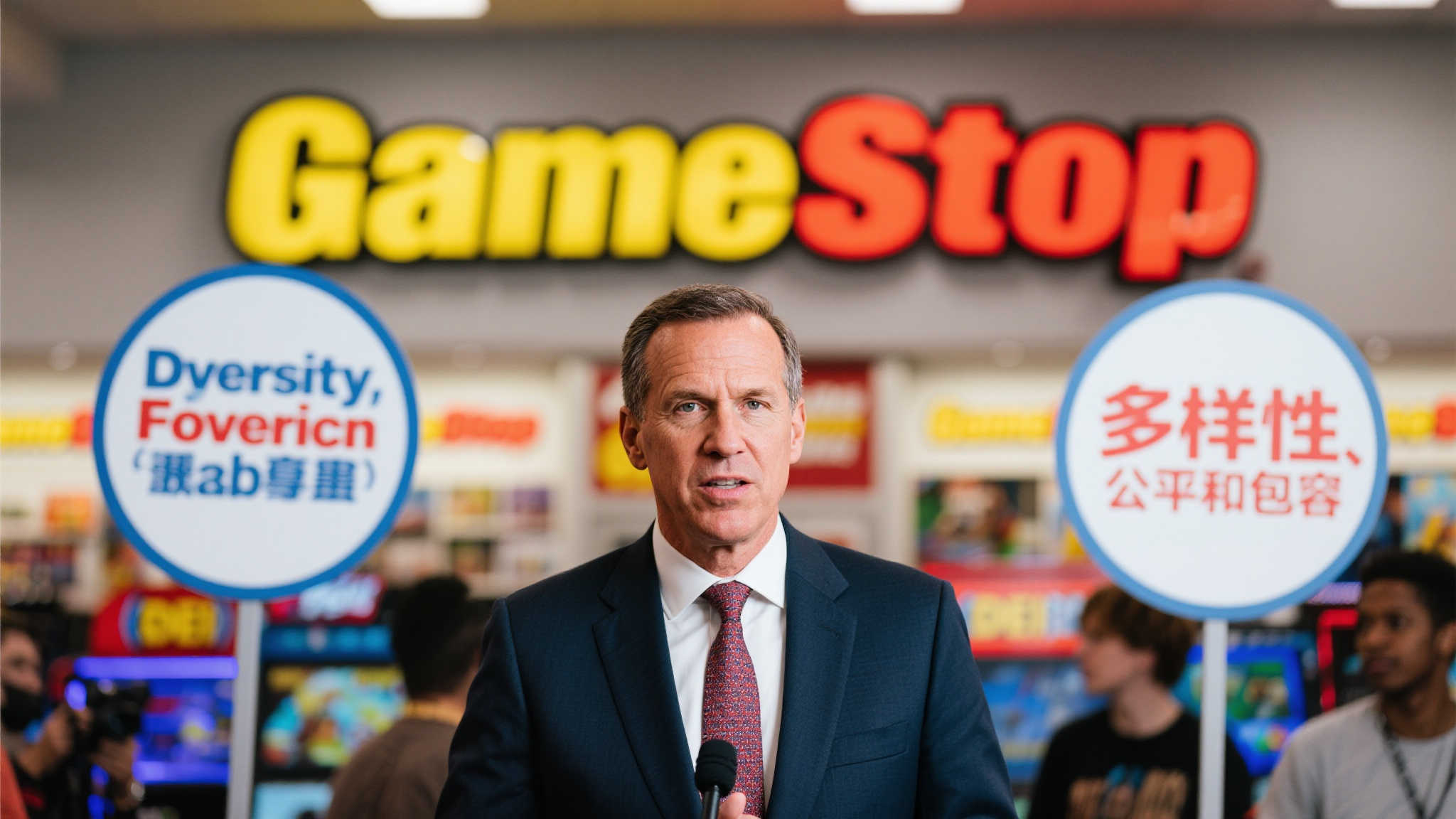 GameStop CEO 批评DEI政策为表面功夫！