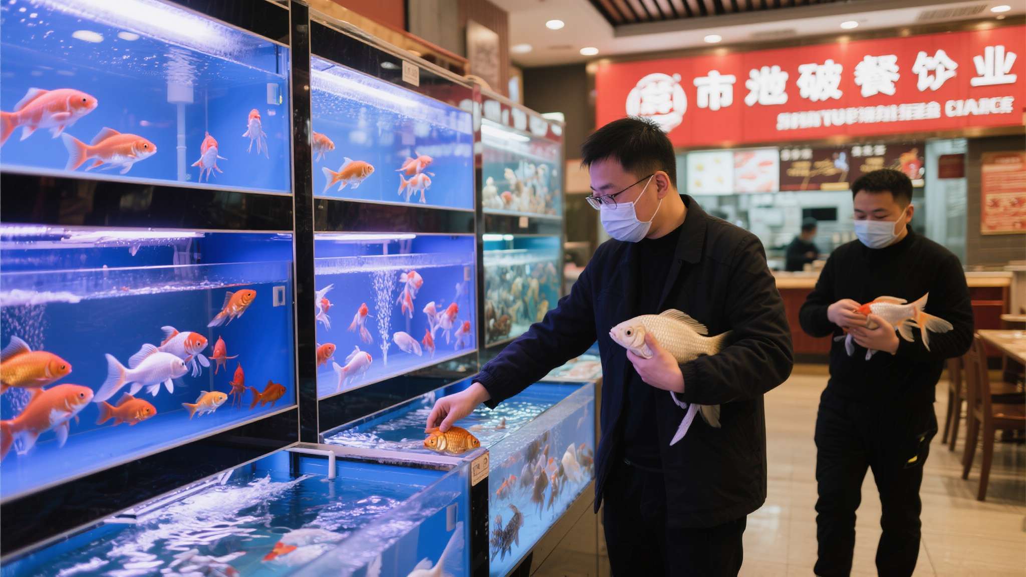 案例二： 某知名餐饮企业破产清算时，门店内饲养的观赏鱼也一度被列为待处置资产，后